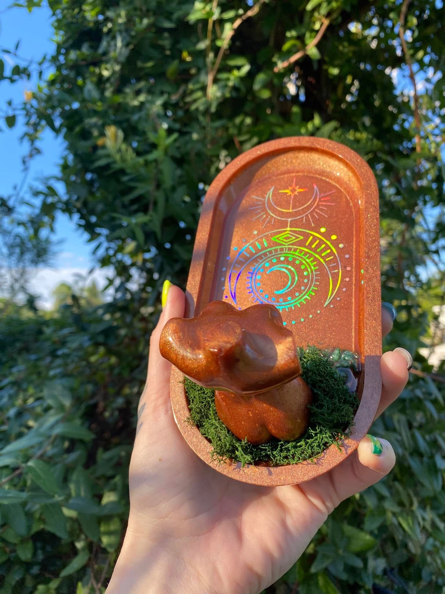 Desert fae- crystal tray
