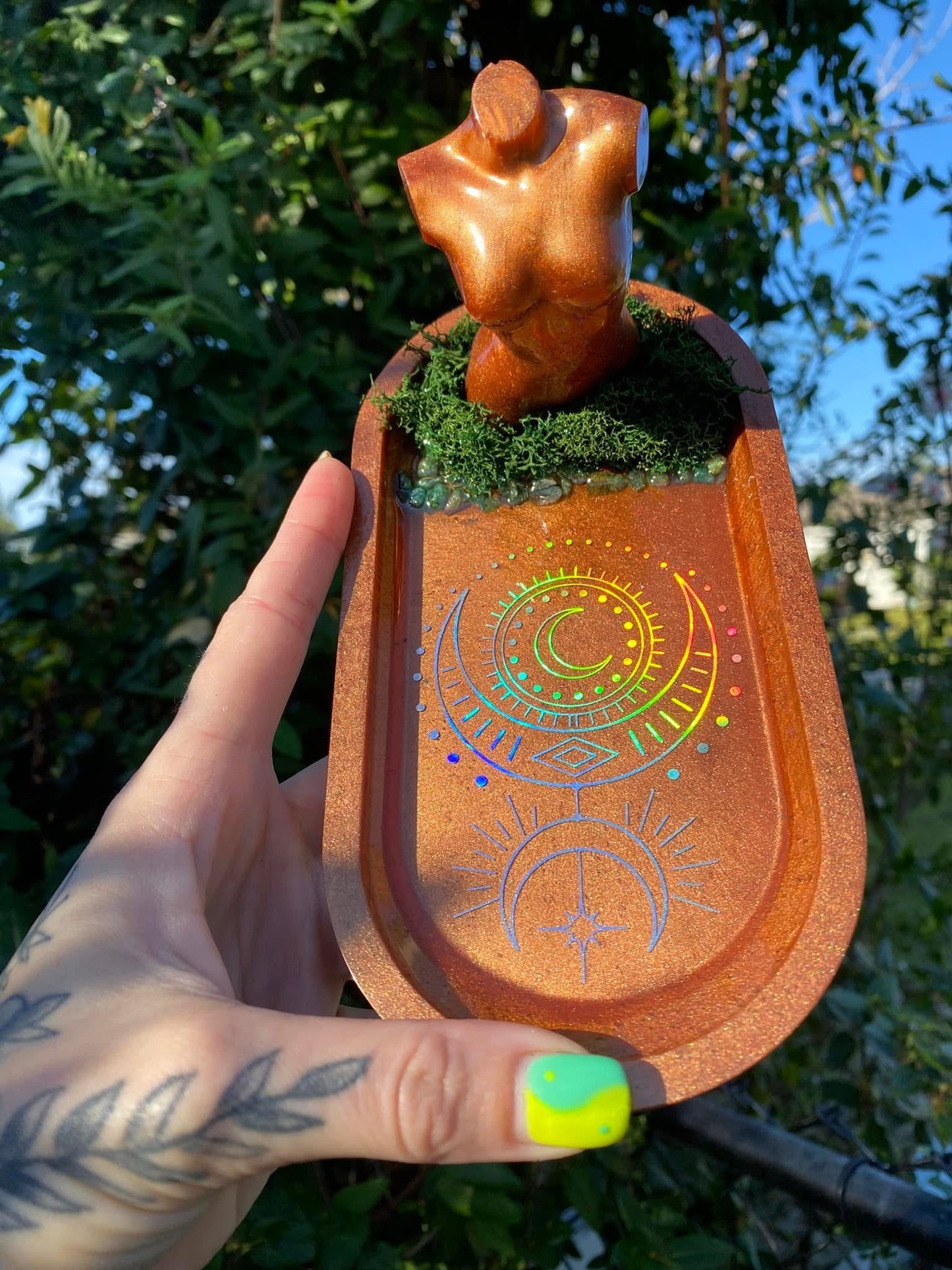 Desert fae- crystal tray
