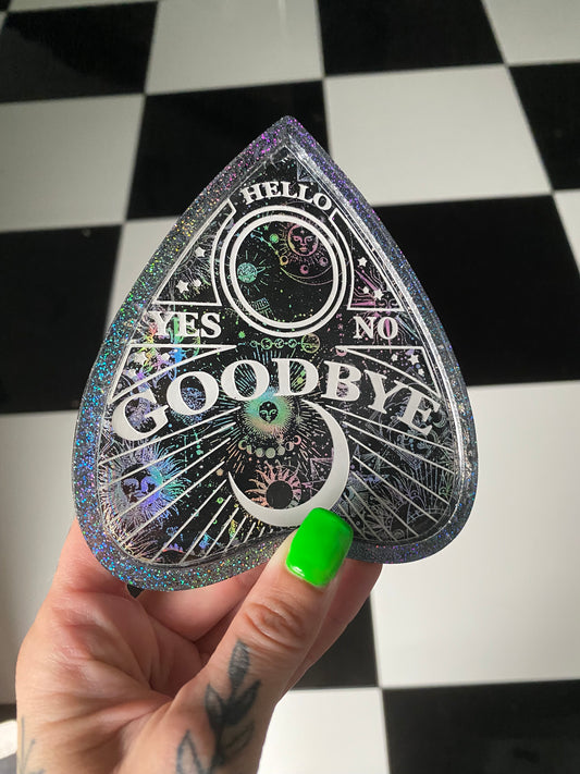 Ouija tray- silver