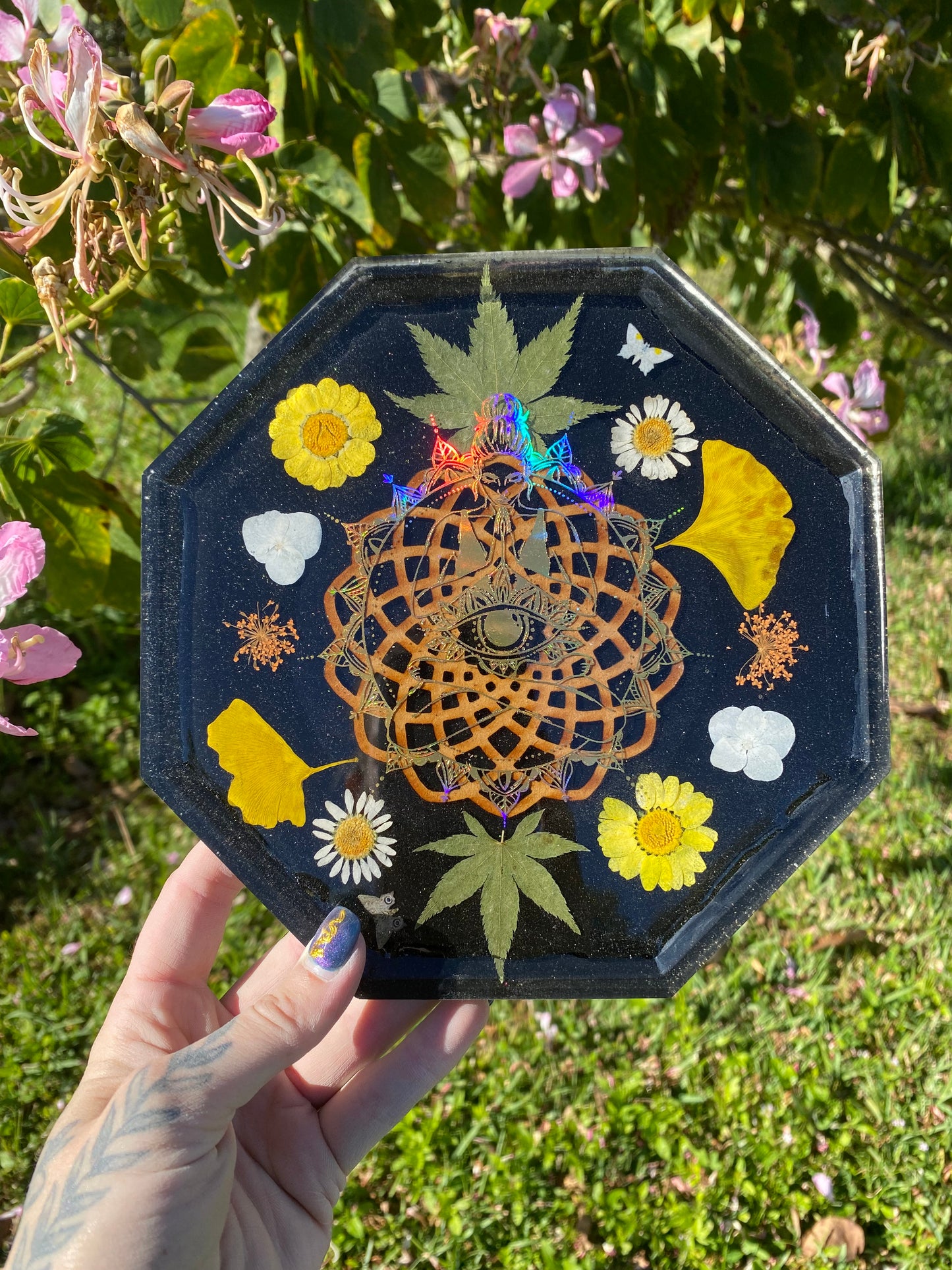 Meditation tray