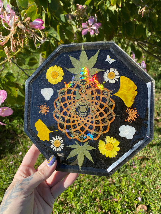 Meditation tray